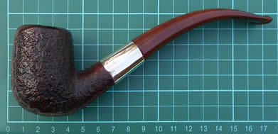 Alfred Dunhill pipe with its “White Spot” trademark